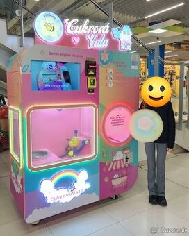NA PREDAJ 2 x Automat na Cukrovú Vatu, Wifi, Kamera, Prešov