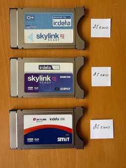 Predám karty a moduly skylink a RTVS A ČT