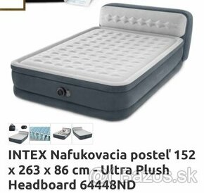 INTEX Nafukovacia posteľ 152x263x 86 cm-Ultra Plush
