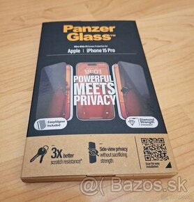 PanzerGlass iPhone 15 Pro