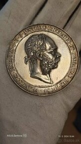 AR medaila - Čestná cena ministerstva obchodu - Hořice 1903,