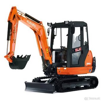Prenajom minibagra kubota 2,6t