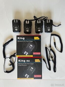 Predám rádiový odpalovač Pixel king pre Canon