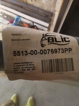 Lysta nárazníka bmw e65, e66, e67