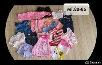 Balík oblečenia veľ.80-86