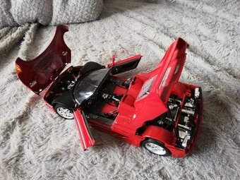 1:18 poskodeny FERRARI F50 cabrio Bburago