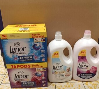 RAKÚSKY Prací gél a kapsule LENOR