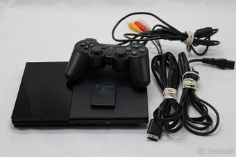 PlayStation 2 Slim SCPH-90004 | Komplet originál set