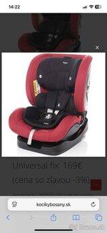 Autosedačka Zopa 0-36kg