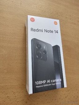 Predam novy nevybaleny xiaomi redmi note 14