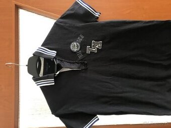TOMMY HILFIGER originál black damske polotricko S/M