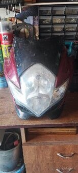 Predná maska na motorku