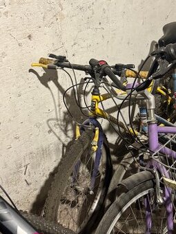 Detský horský bicykel (žltý) na podarovanie