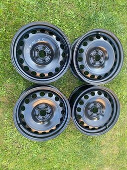 Predám 4ks plechové disky 5x100 R16 do vw skoda