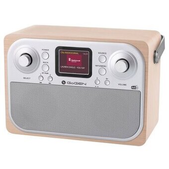 DAB+ FM rádio GoGen DAB 700 BTCS
