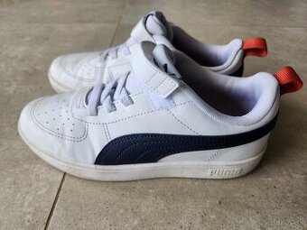 Puma, detské kožené tenisky