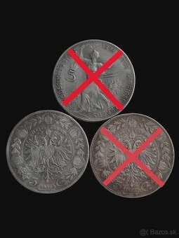 5 Corona 1900 Bz a 1908 Bz