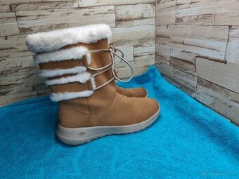 Skechers 38 - dámska kožená zimná obuv