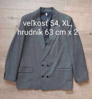 Pánske sako - veľkosť 54