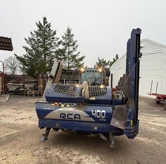 Stiepací automat Tajfun RCA 400 Joy 2015, natáčecí dopravnik