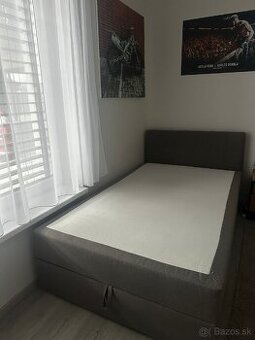 Posteľ 210 × 120 × 50, úložný priestor. Super cena