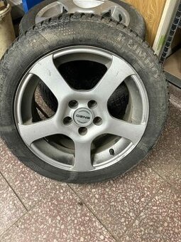 Predám alu disky ENZO 5×100 + zimné pneumatiky