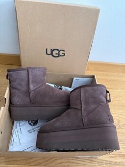 Ugg platform hnede 37