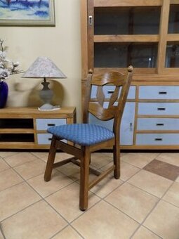 Jedálenské dubové stoličky 4 kusy