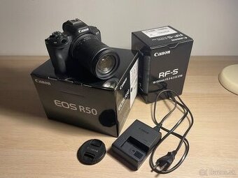 Canon EOS R50 + RF-S 18 – 150 mm S (V ZÁRUKE)