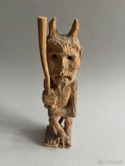 Neznámy ľudový rezbár - Čert