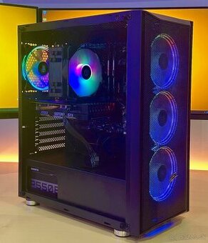 Herný PC GTX 1660 Ti / i3 14100F / 16GB RAM / NVMe SSD