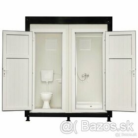 Sanitárny kontajner bunka WC+SPRCHA 130x201x250 cm