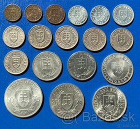 Rôzne mince Slovenský štát - 1