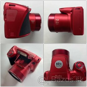 Canon PowerShot SX400 IS Red Červený Stav Nového Komplet