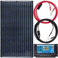 Fotovoltaicky panel s meničom 12v 140w - 1