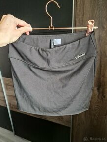 Cierna elasticka Mini suknka H&M nová XS