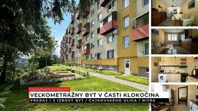 3 izbový veľkometrážny byt, Čajkovského ulica, Nitra