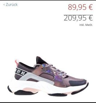 Fialové ružové tenisky Steve Madden Ajax veľ. 38