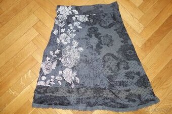 Sukňa Desigual s čipkou M