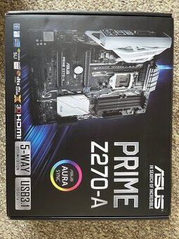 Asus Prime Z270-A + Intel i7 7700k
