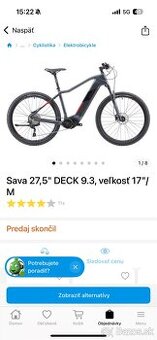 Sava 27,5" DECK 9.3, veľkosť 17"/M