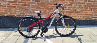 Bicykel Specoalized 24" junior cervenobordovy - 1
