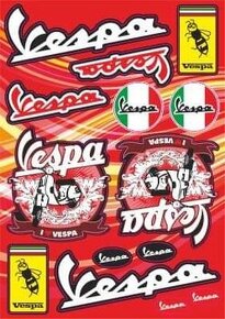 Predám nálepky Vespa - 1