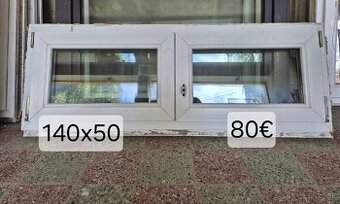 Plastové okno 140x50