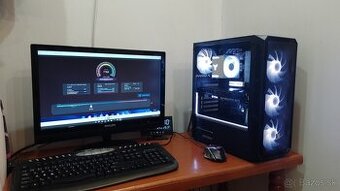Výkonné herné PC s RTX 3070 EVGA+R5 3600+32GB+NVMe+SSD+WIN11