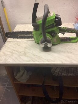 Reťazová píla aku lišta 20 cm funkčná