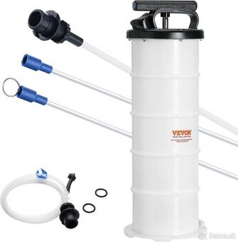 VEVOR Sacie čerpadlo oleja 6,5 l Manuálna, pneumatická