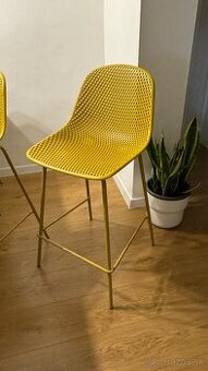 Dizajnové barové stoličky - super stav 3ks