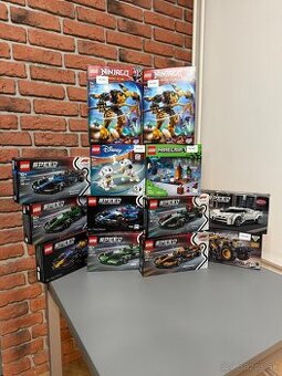 LEGO FORMULA F1, Minecraft, Disney, Ninjago, Technic