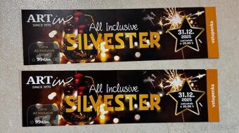 2 vstupenky na Silvestrovsku party - penzión Artin Nitra